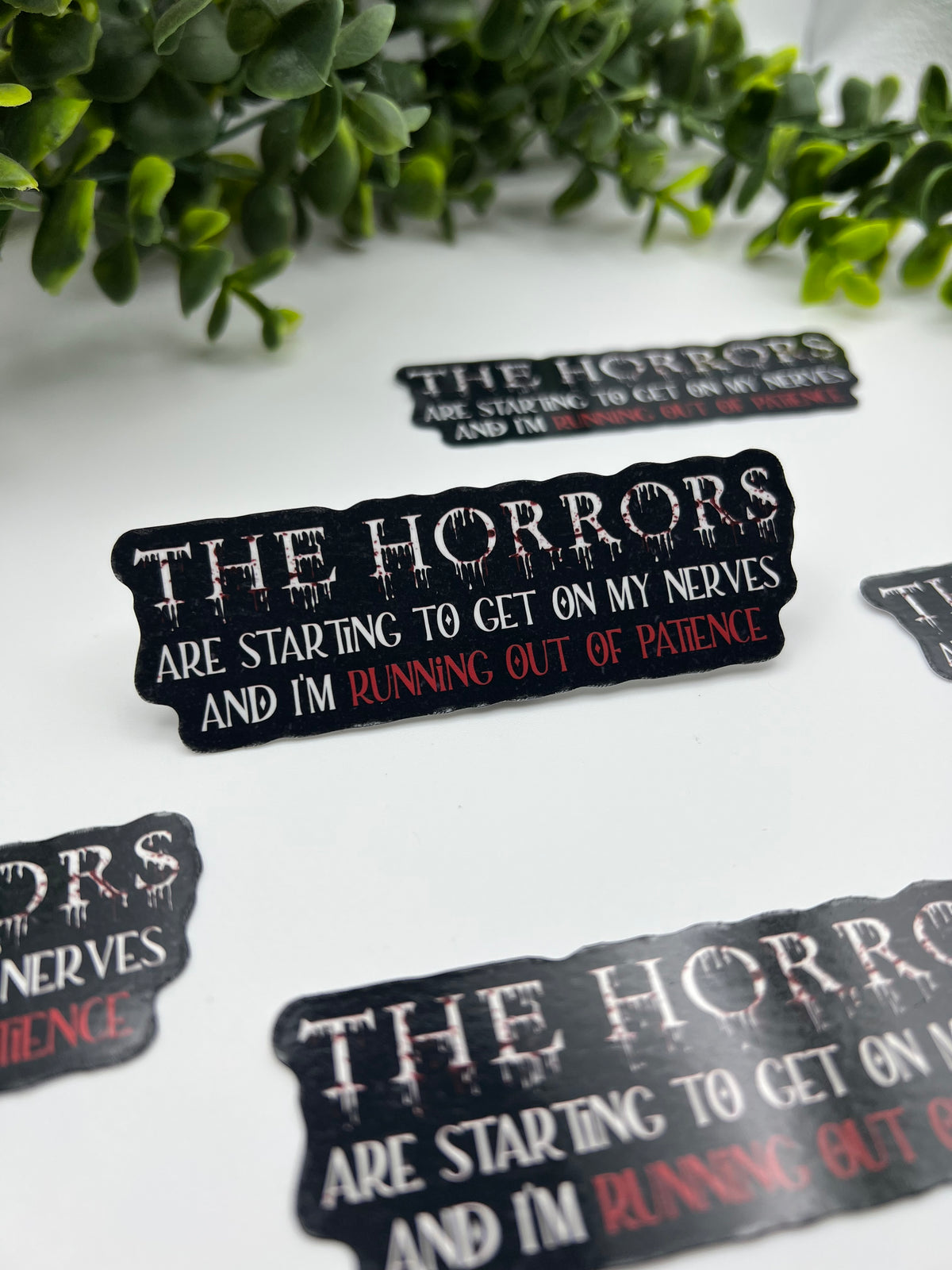 The Horrors Vinyl Sticker