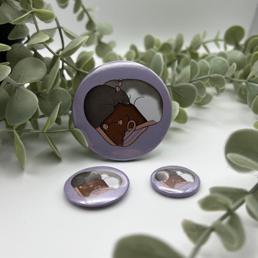 Sleeping Ratties Magnets