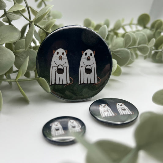 Ghost Rat Friends Magnets
