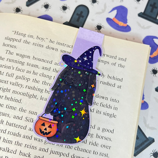 Witch Rabbit Magnetic Bookmark